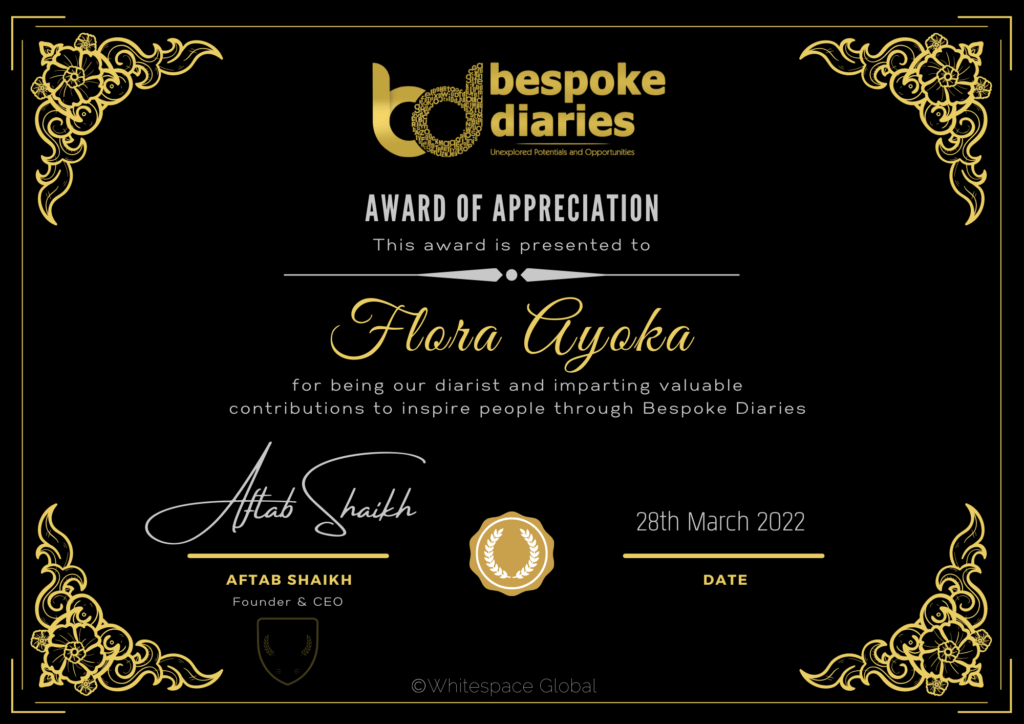 Flora Ayoka 3 FREELANCE WRITER/VIRTUAL ASSISTANT